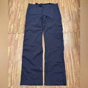 Prana Brion Slim Fit Pants Men’s 34x32 Gray Stretch Zion Lightweight Chino